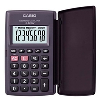 Casio αριθμομηχανή με καπάκι - 8 ψηφίων