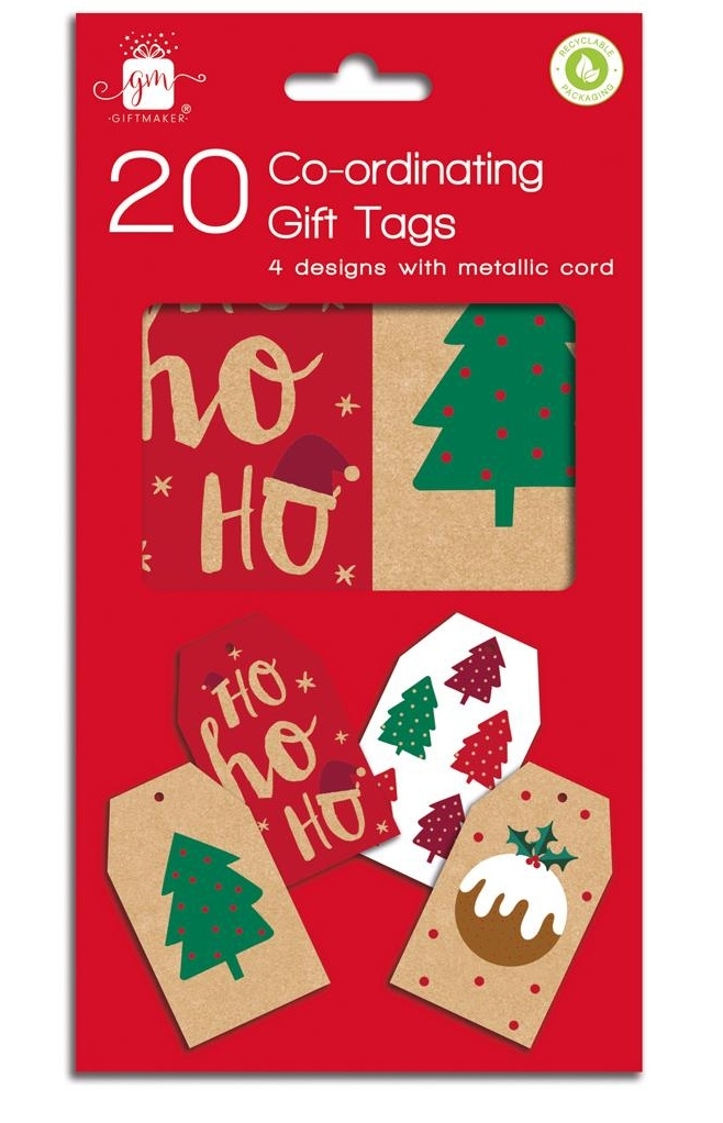 Xmas Gift tags 20pcs