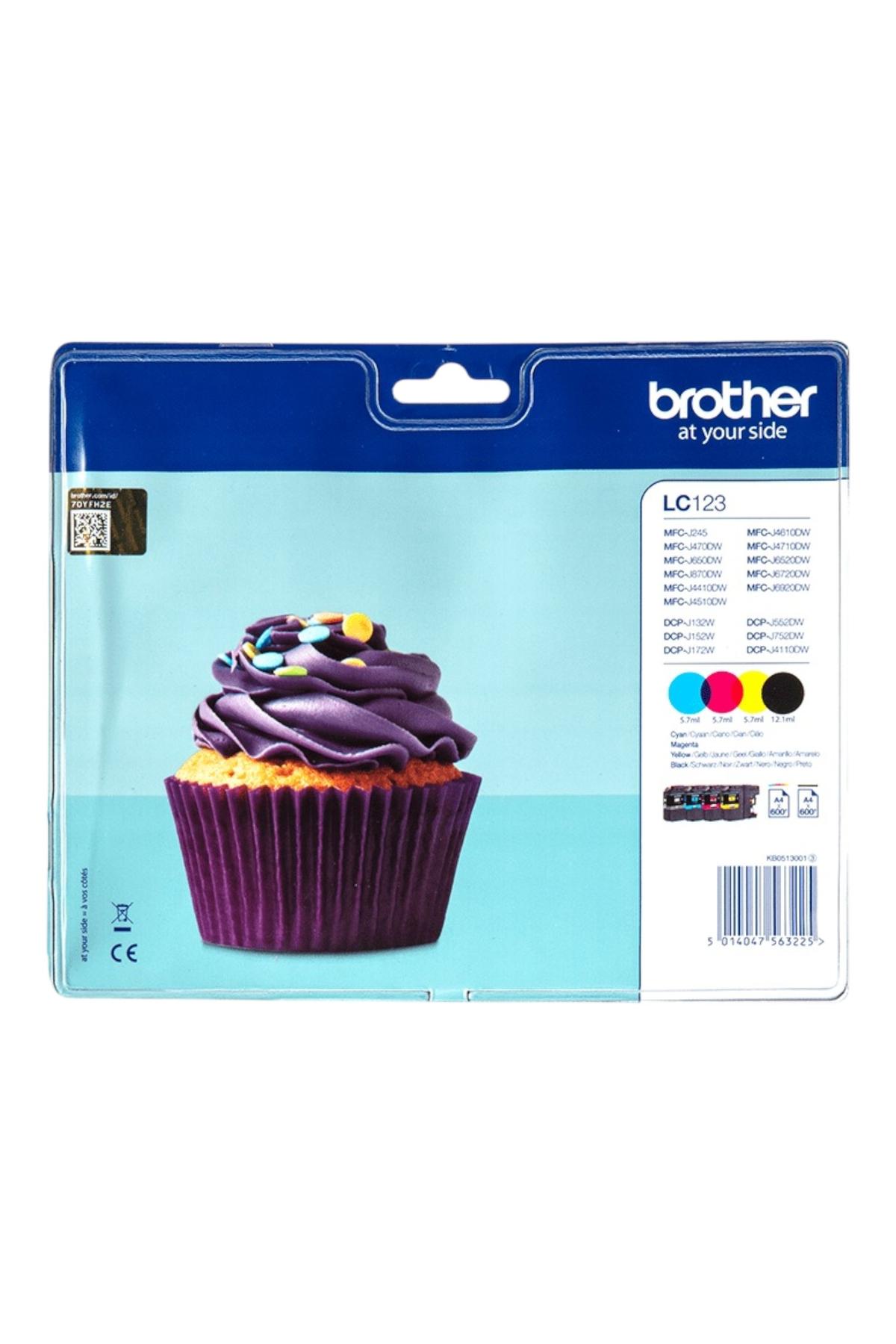 Brother LC123 Pack