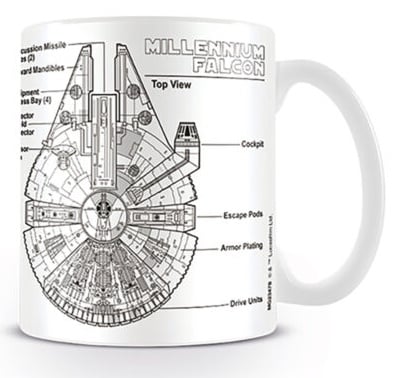 Star Wars (Millenium Falcon Sketch)