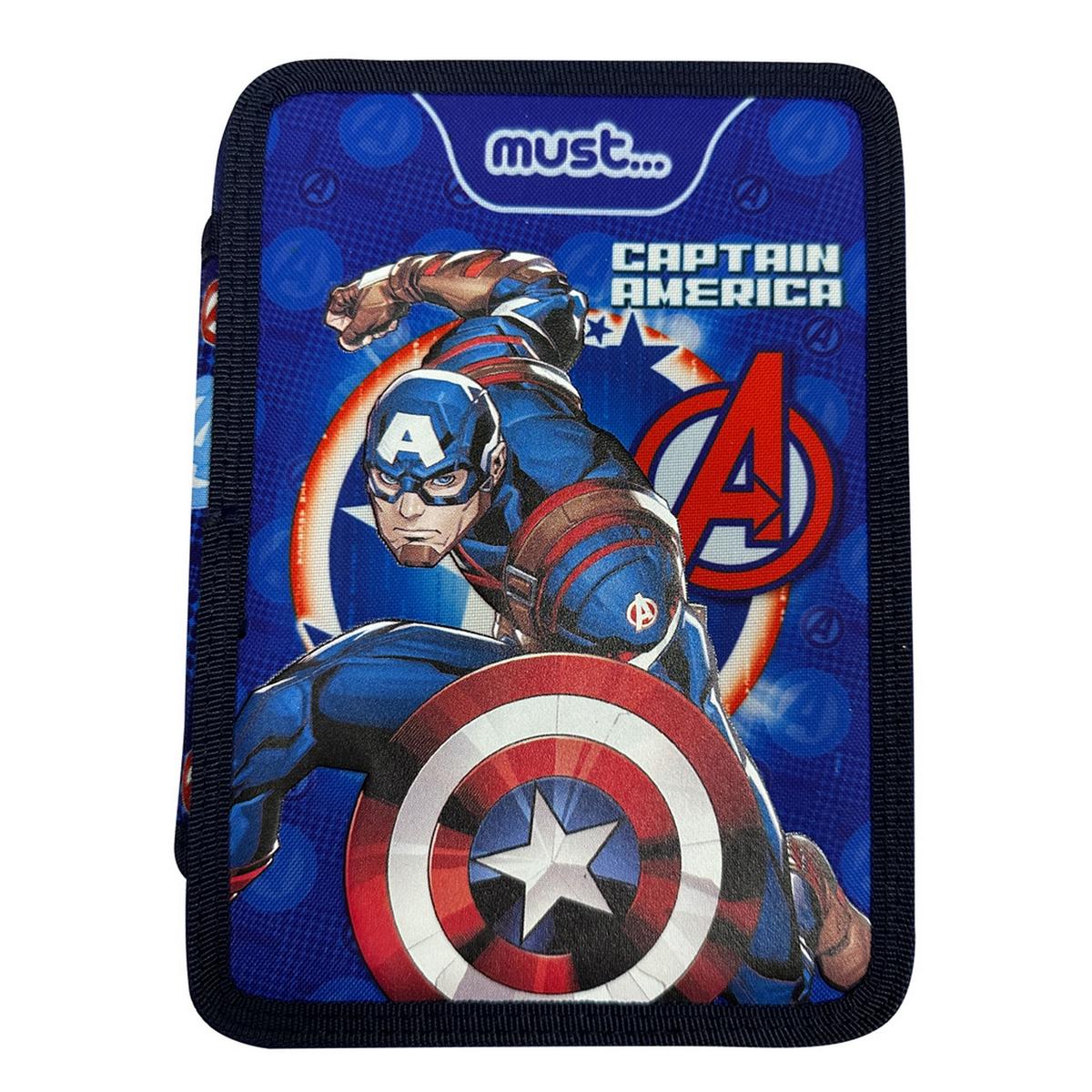 Κασετίνα διπλή γεμάτη Avengers