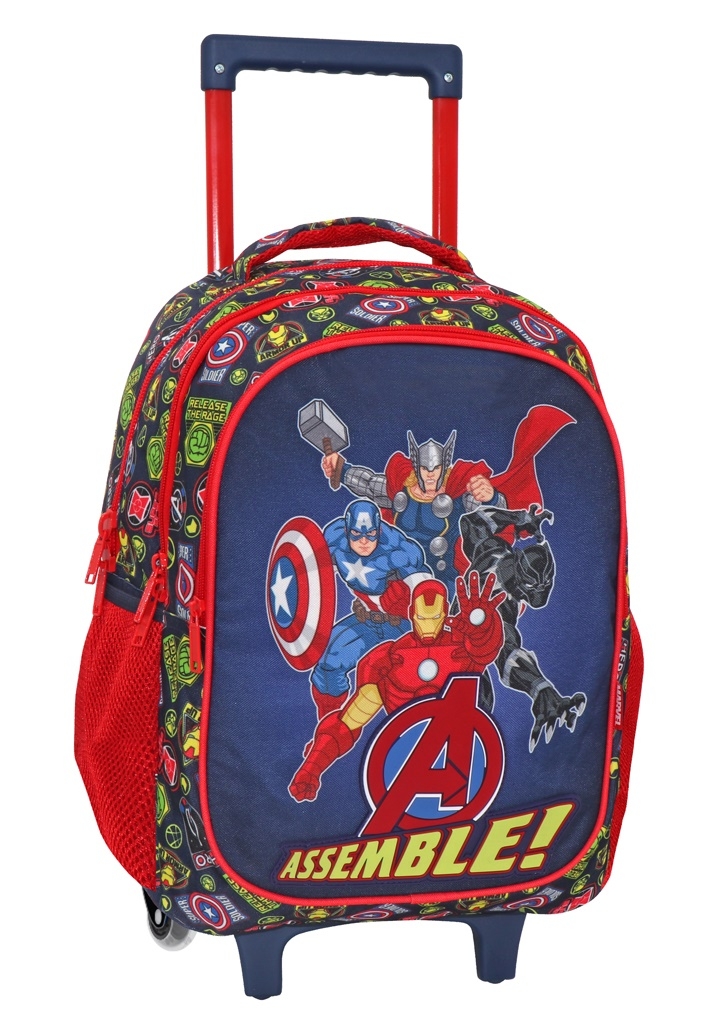 Τσάντα τρόλλευ δημοτικού Avengers