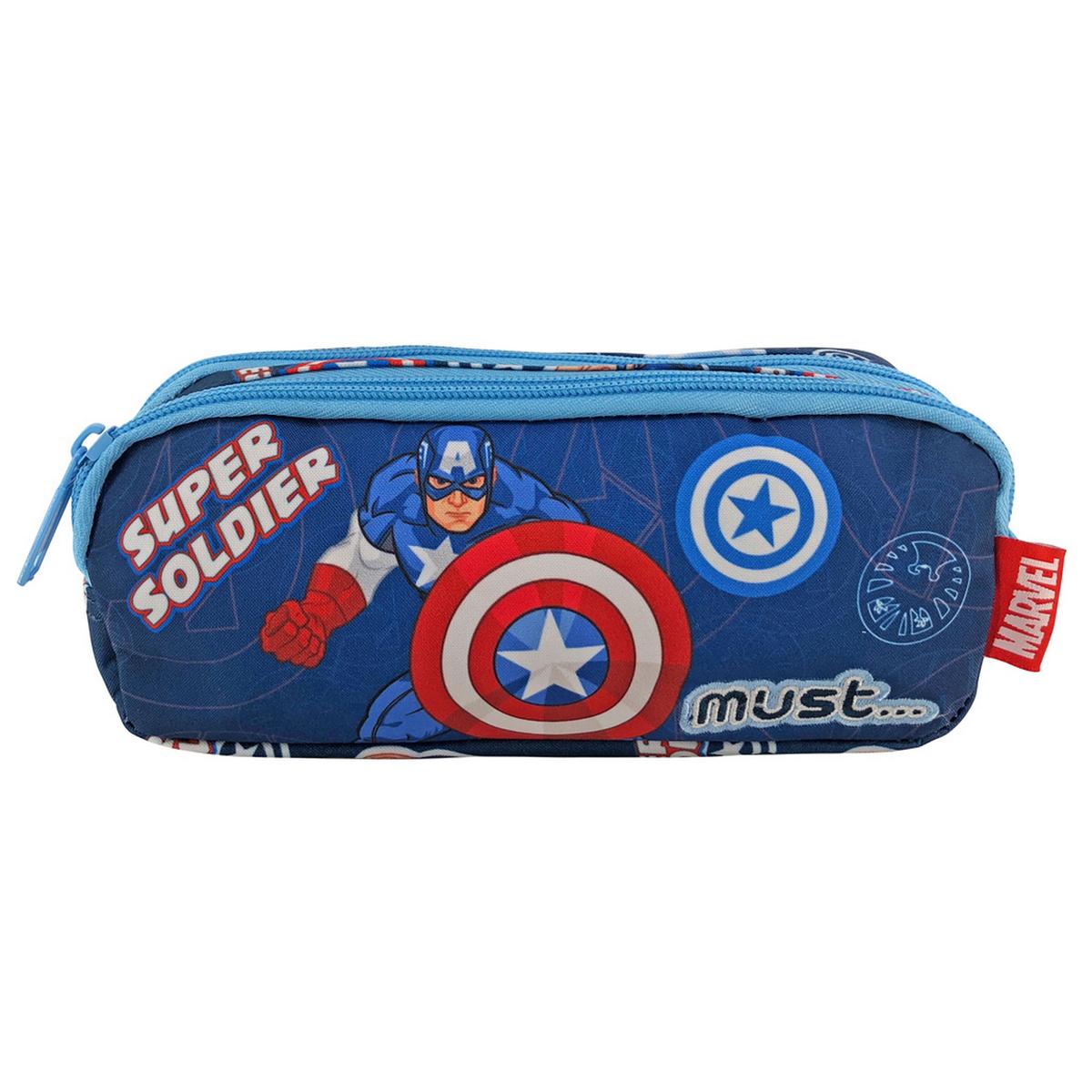 Κασετίνα με 2 θήκες Avengers