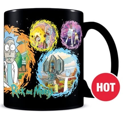 Rick and Morty (Multiversal Portal Problems) Heat Change Mug