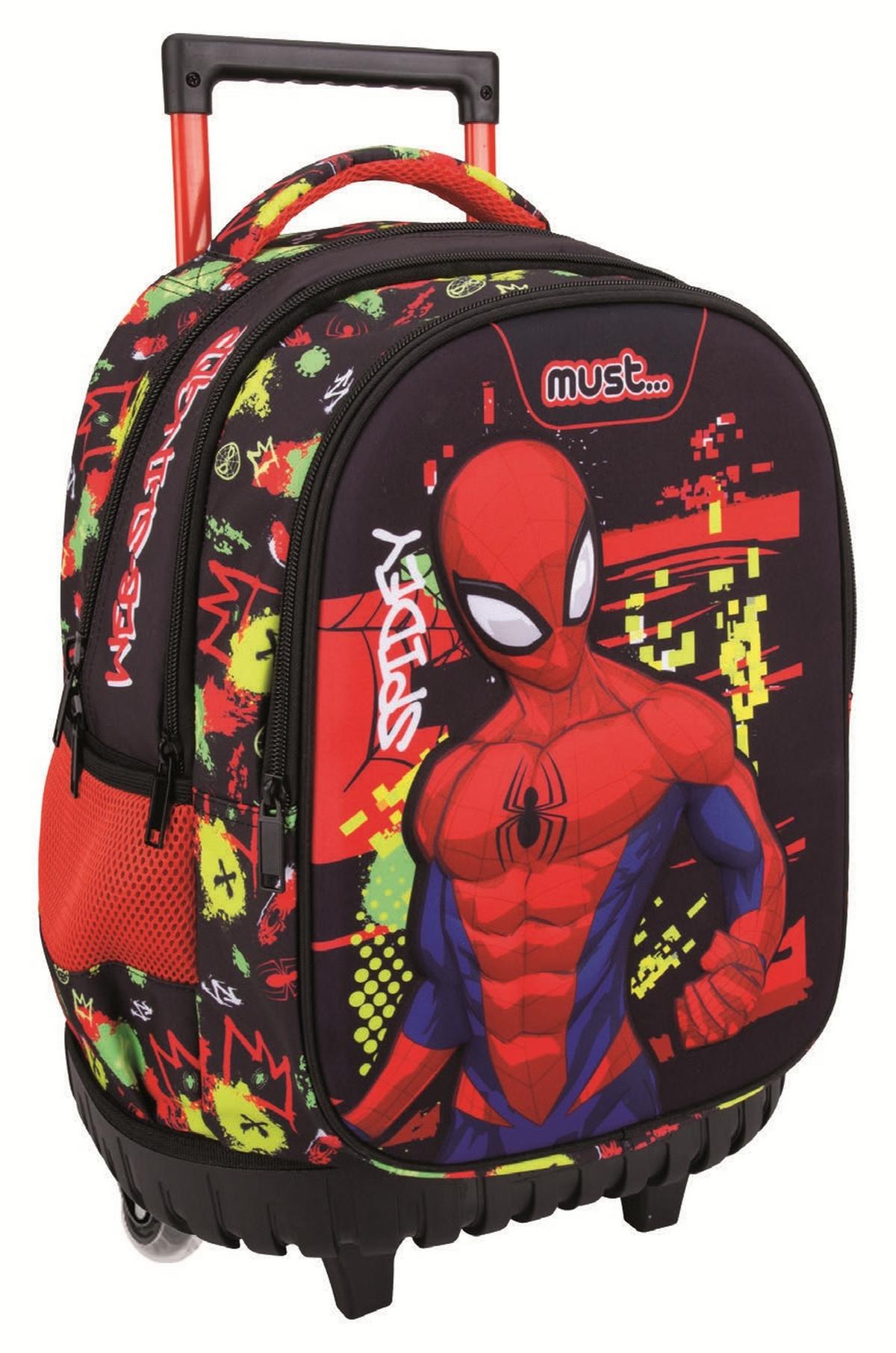 Τσάντα τρόλλευ δημοτικού Spiderman