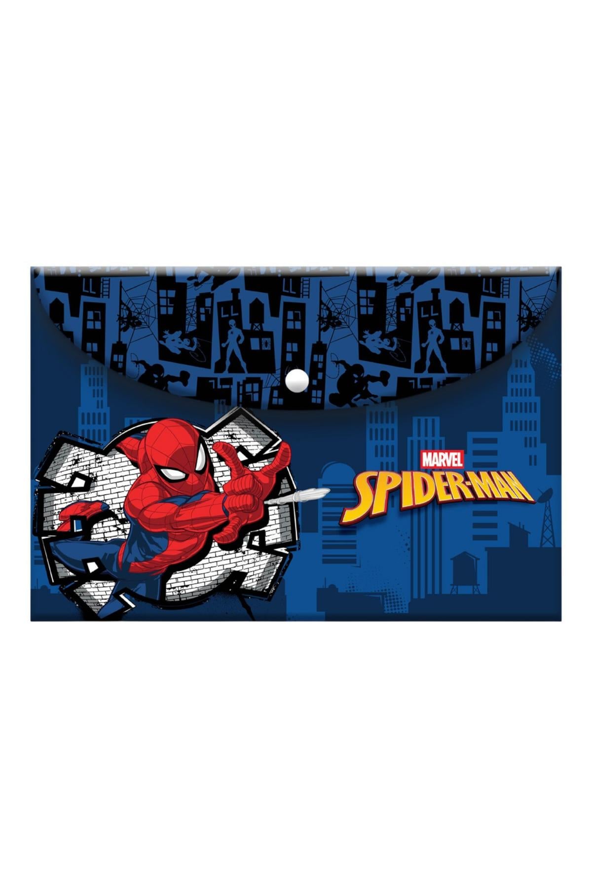Φάκελος Πλαστικός Α4 με κουμπί - Spiderman