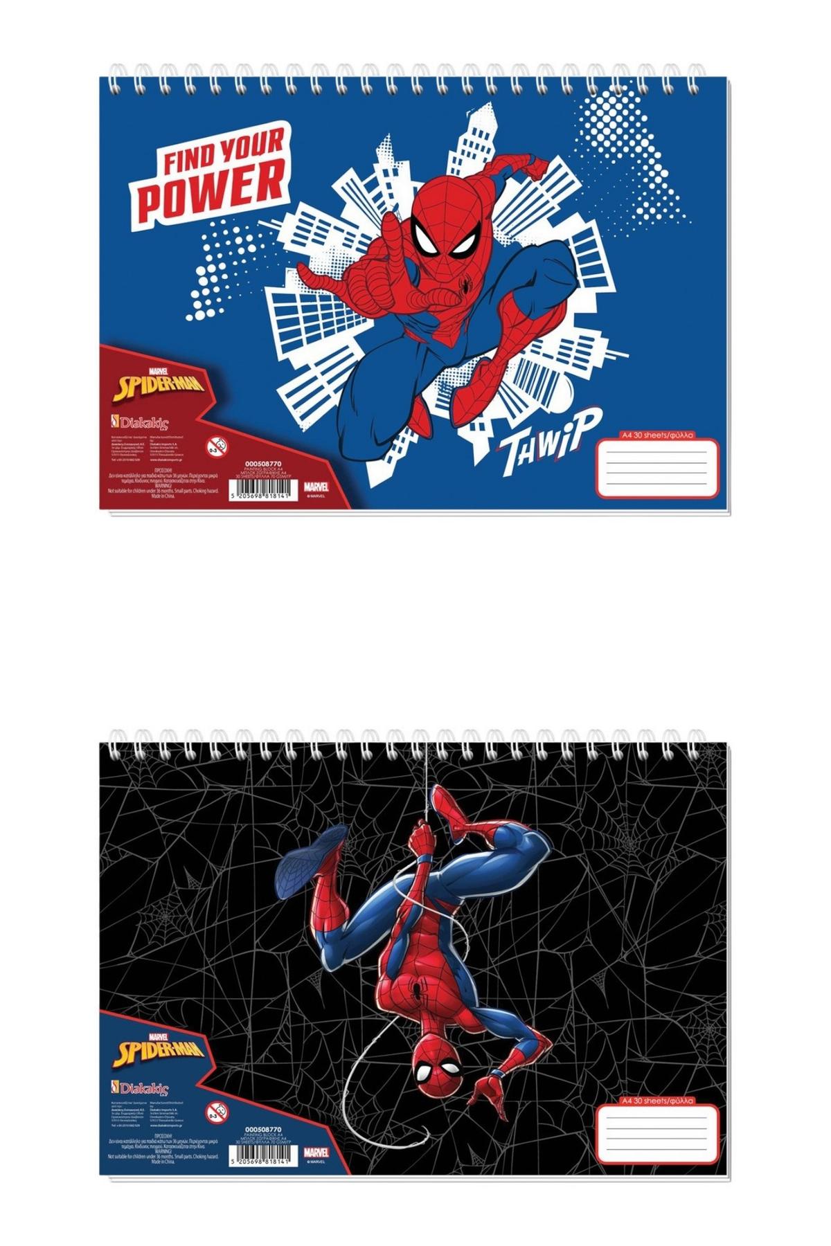 Μπλοκ Ζωγραφικής - Spiderman
