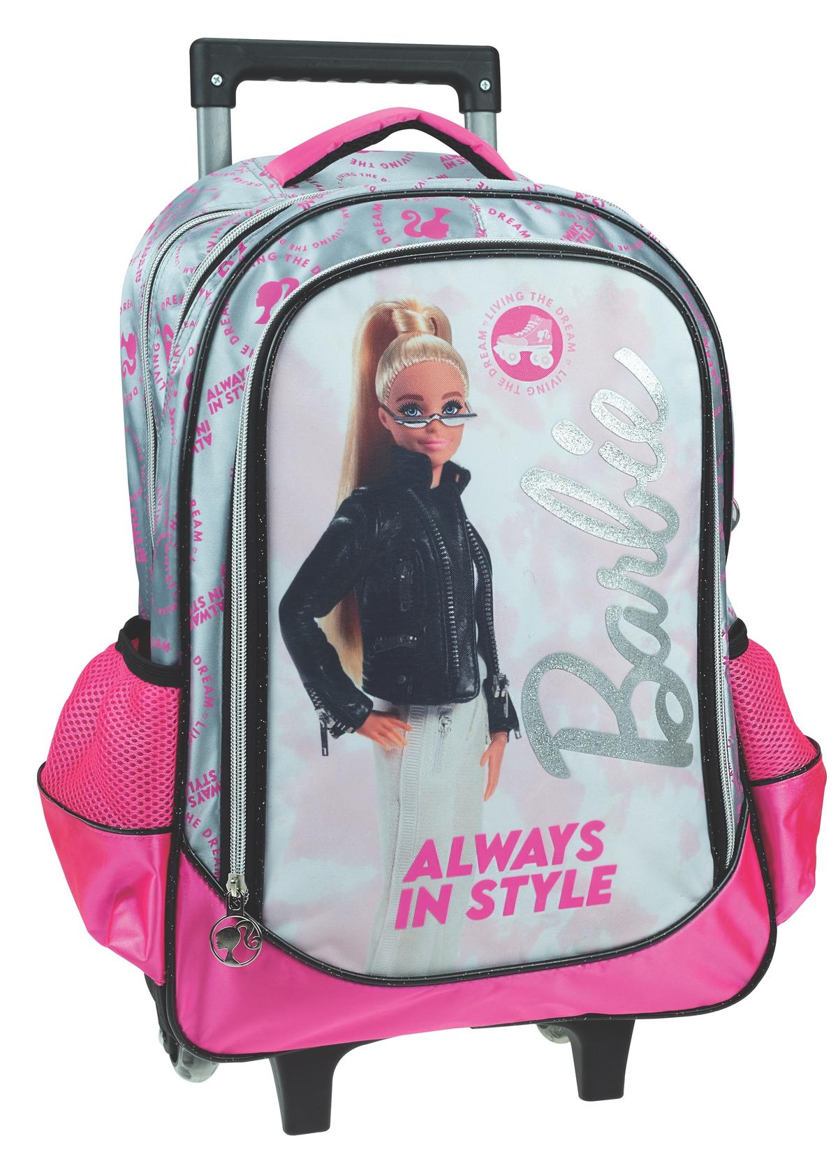 Τσάντα τρόλλευ δημοτικού Barbie