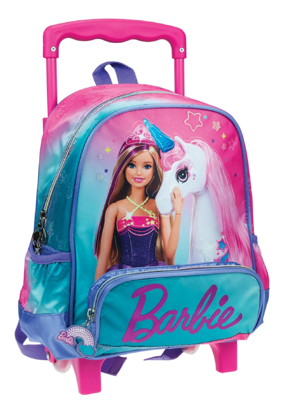 Τσάντα τρόλλευ νηπιαγωγείου Barbie