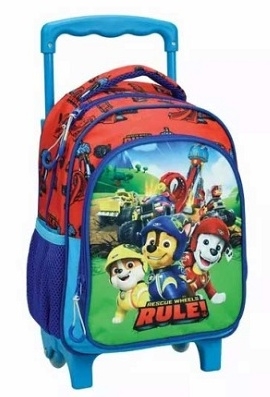 Τσάντα τρόλεϊ νηπιαγωγείου  Paw Patrol Rescue Wheels
