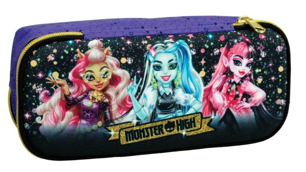 Κασετίνα οβάλ Monster High Boo