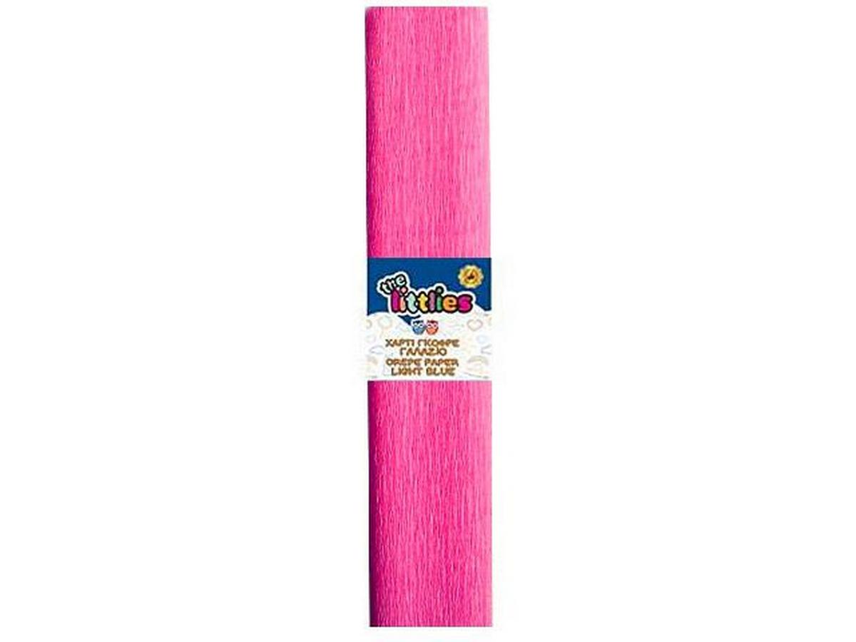 Χαρτί Γκοφρέ ροζ 50x200cm