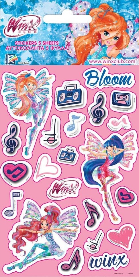 Αυτοκόλλητα Winx