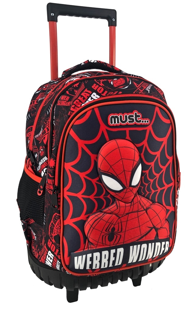 Τσάντα τρόλλευ δημοτικού Spiderman