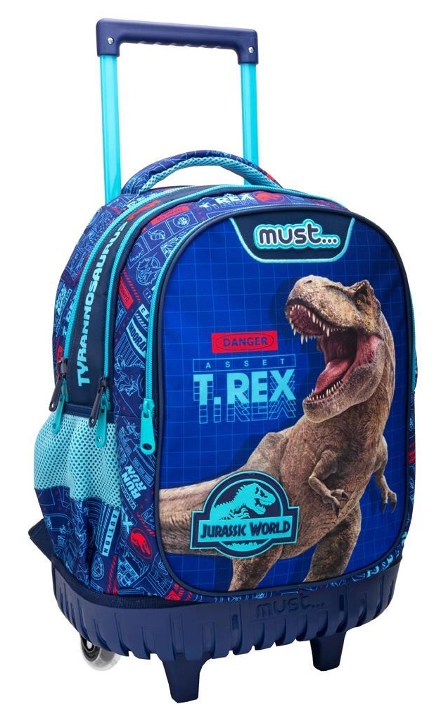 Τσάντα τρόλλευ δημοτικού Jurassic World