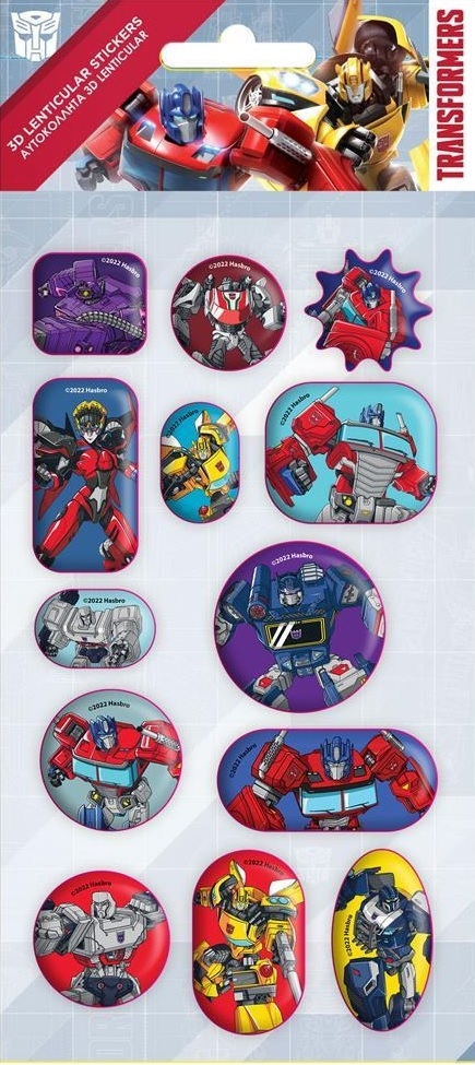 Αυτοκόλλητα 3D Lenticular - Transformers