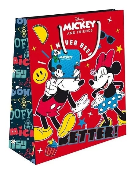 Τσάντα δώρου χάρτινη - Mickey-Minnie