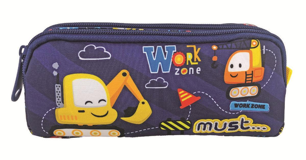 Κασετίνα με 2 θήκες  Work Zone