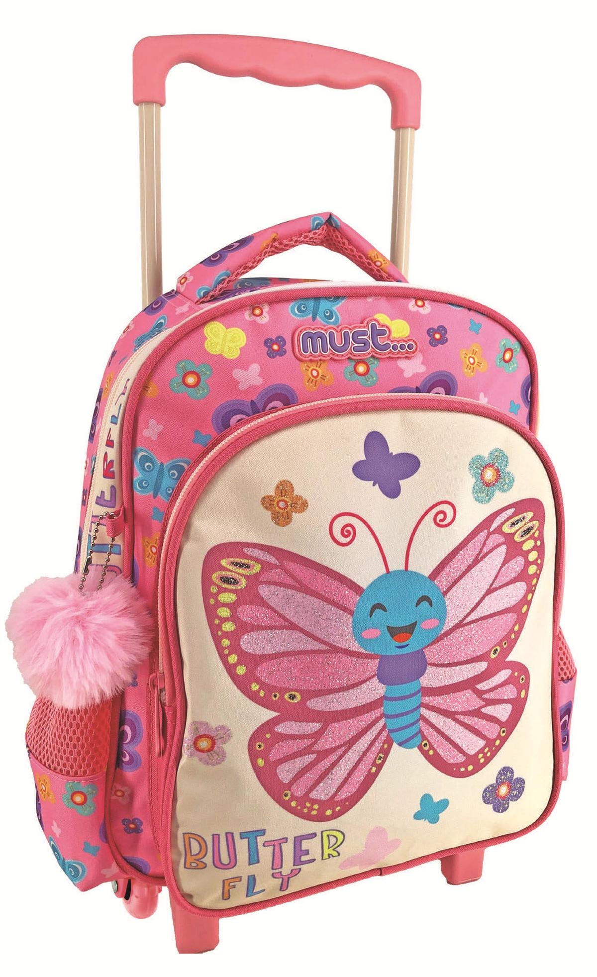 Τσάντα τρόλεϊ νηπιαγωγείου Butterfly