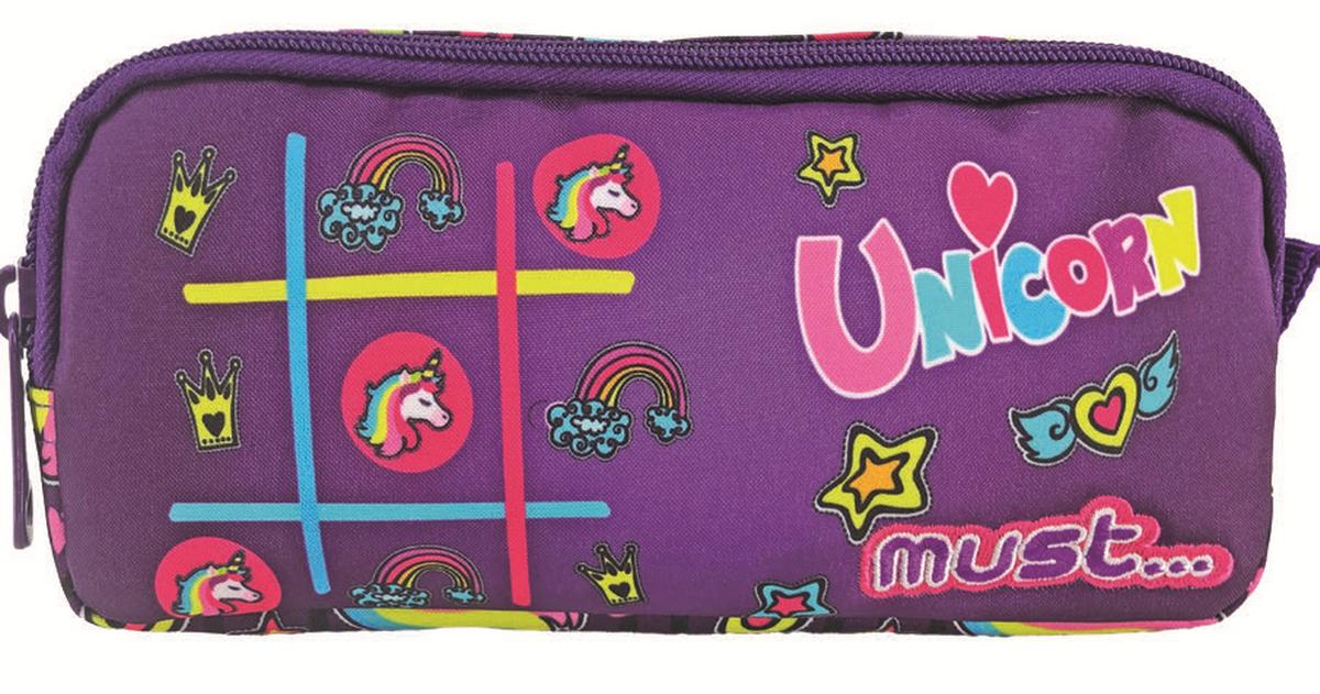 Κασετίνα με 2 θήκες Unicorn Hashtag Κασετίνα με 2 θήκες Unicorn Hashtag