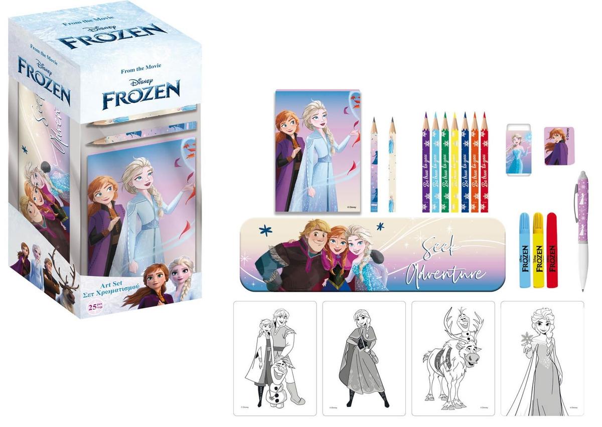 Σετ ζωγραφικής με κασετίνα Frozen