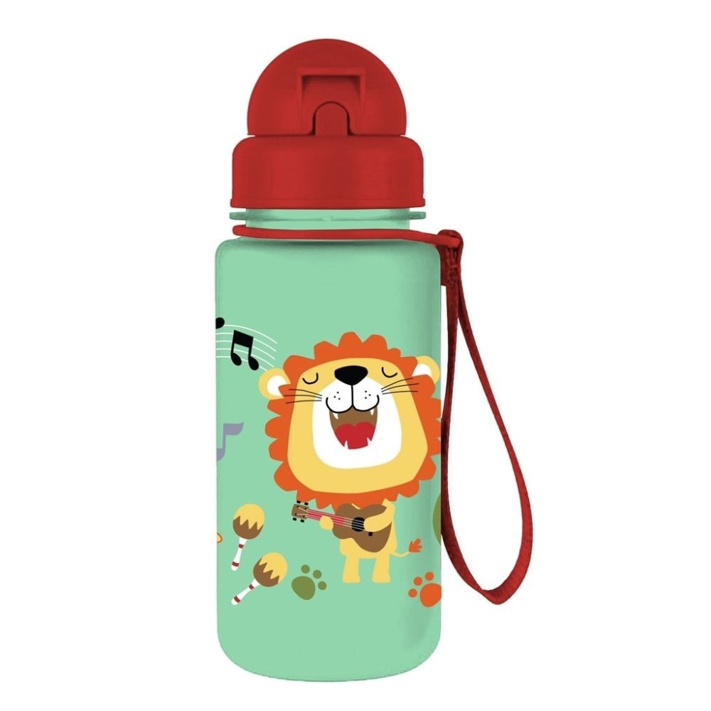Παγούρι πλαστικό με καλαμάκι 400ml - Lion