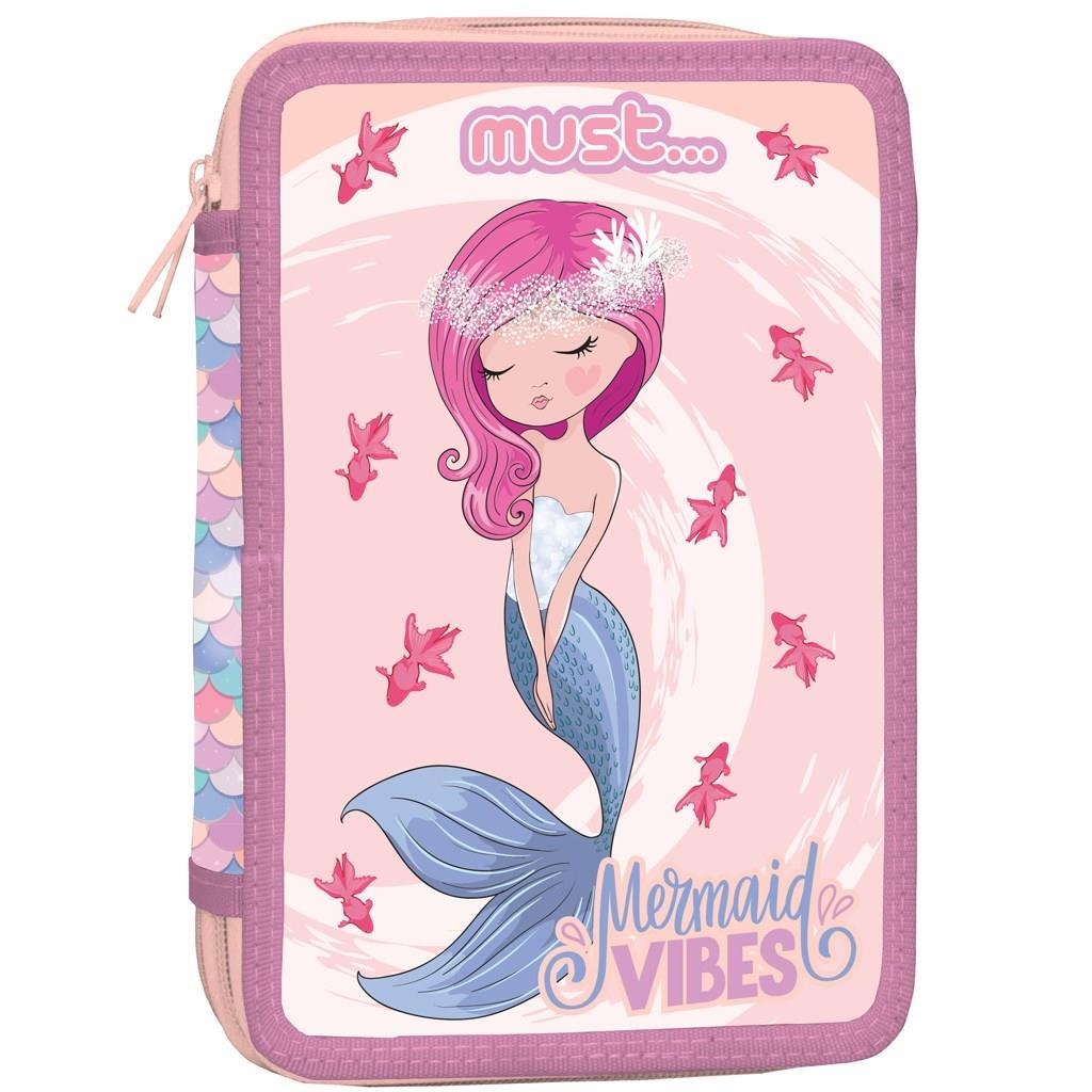 Κασετίνα τριπλή γεμάτη Mermaid Vibes