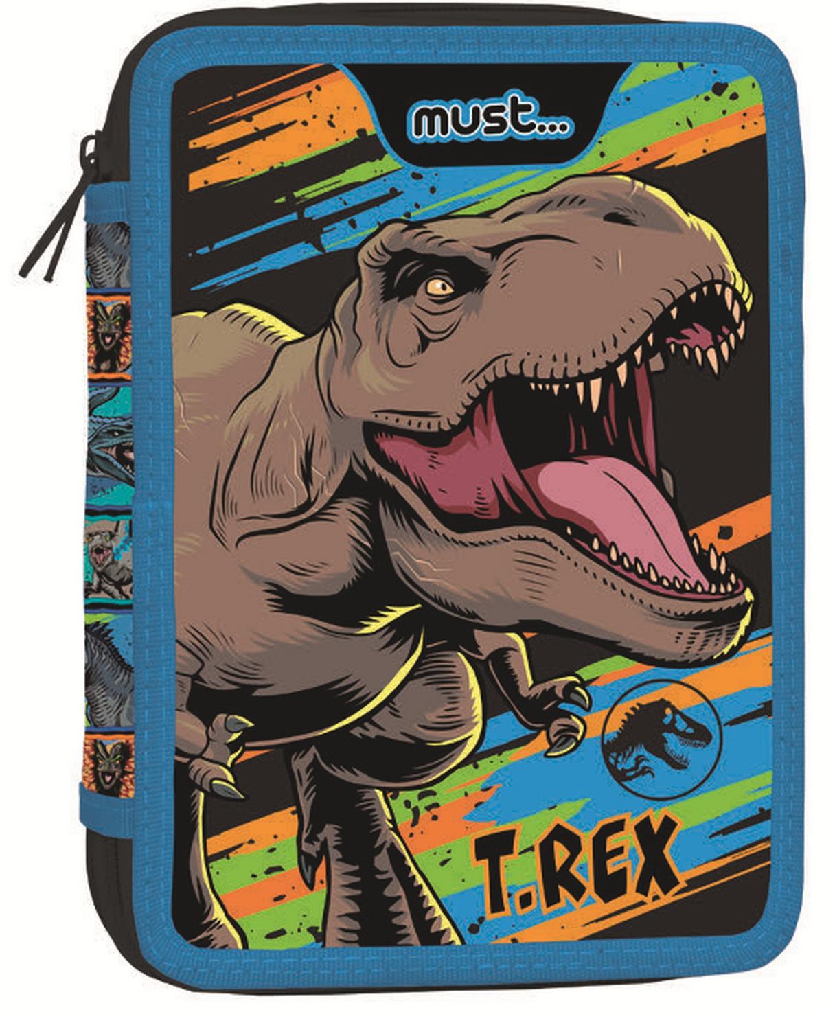 Κασετίνα διπλή γεμάτη Jurassic Park