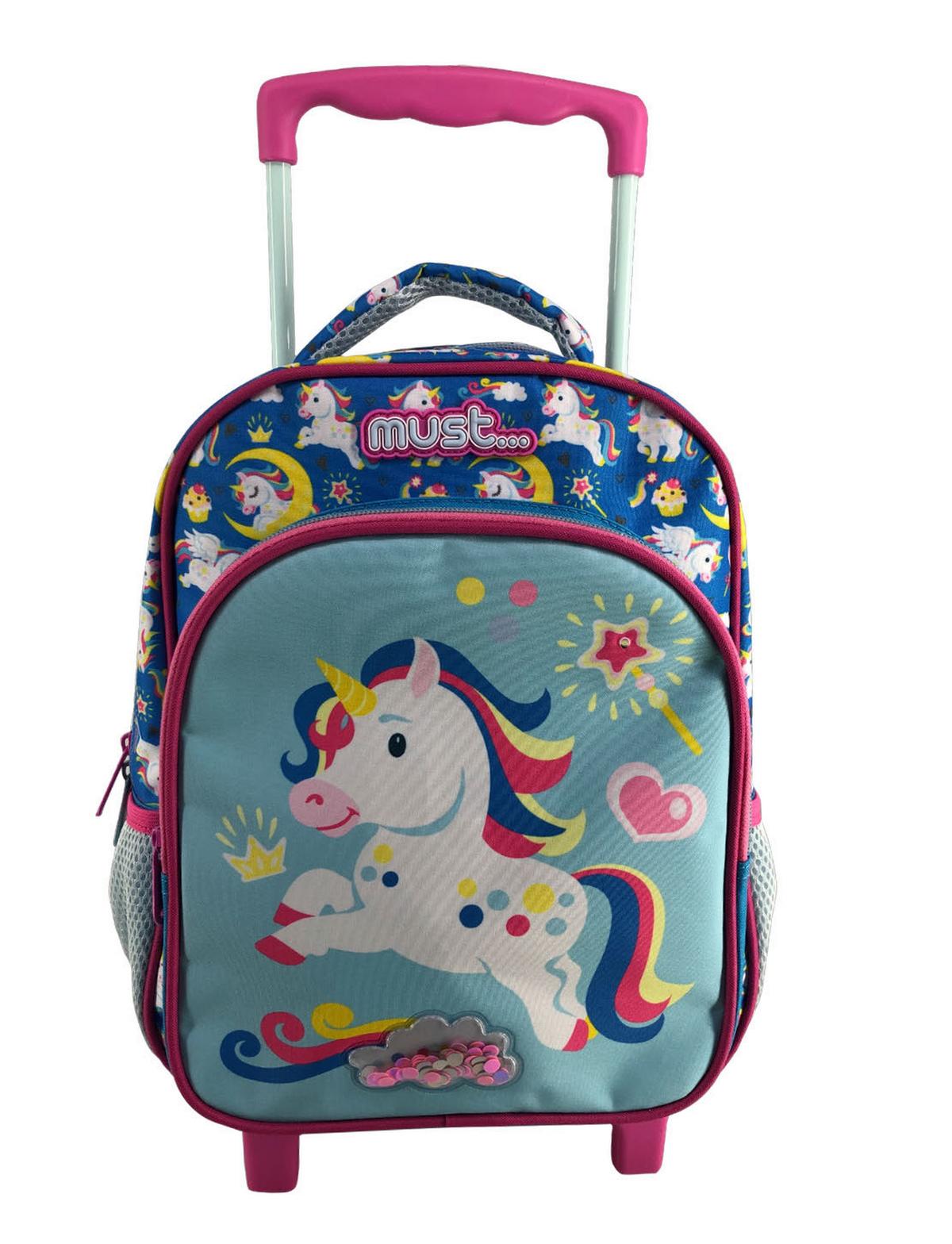 Τσάντα τρόλλευ νηπιαγωγείου Unicorn