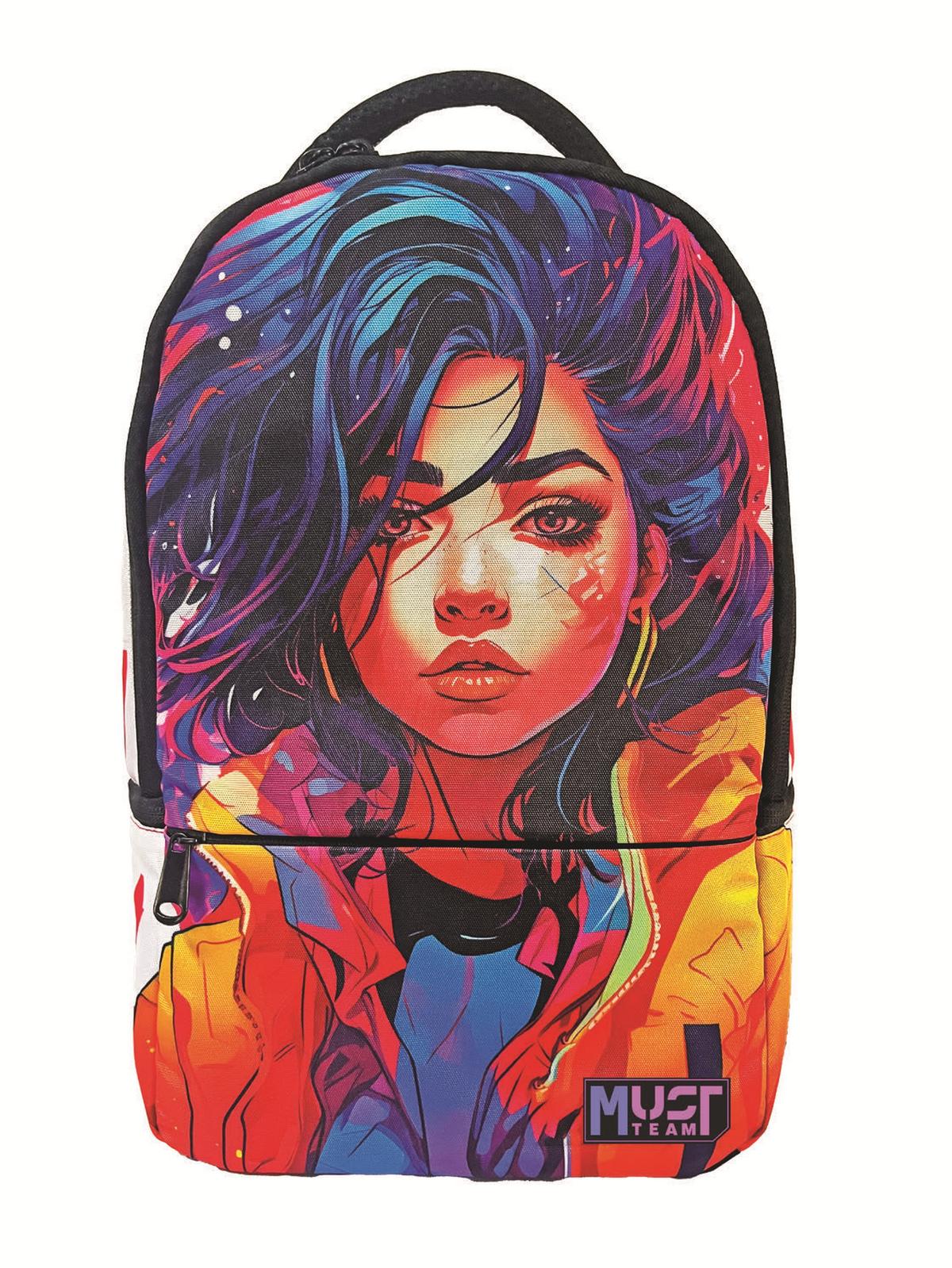 Τσάντα πλάτης Must Art Pop Girl