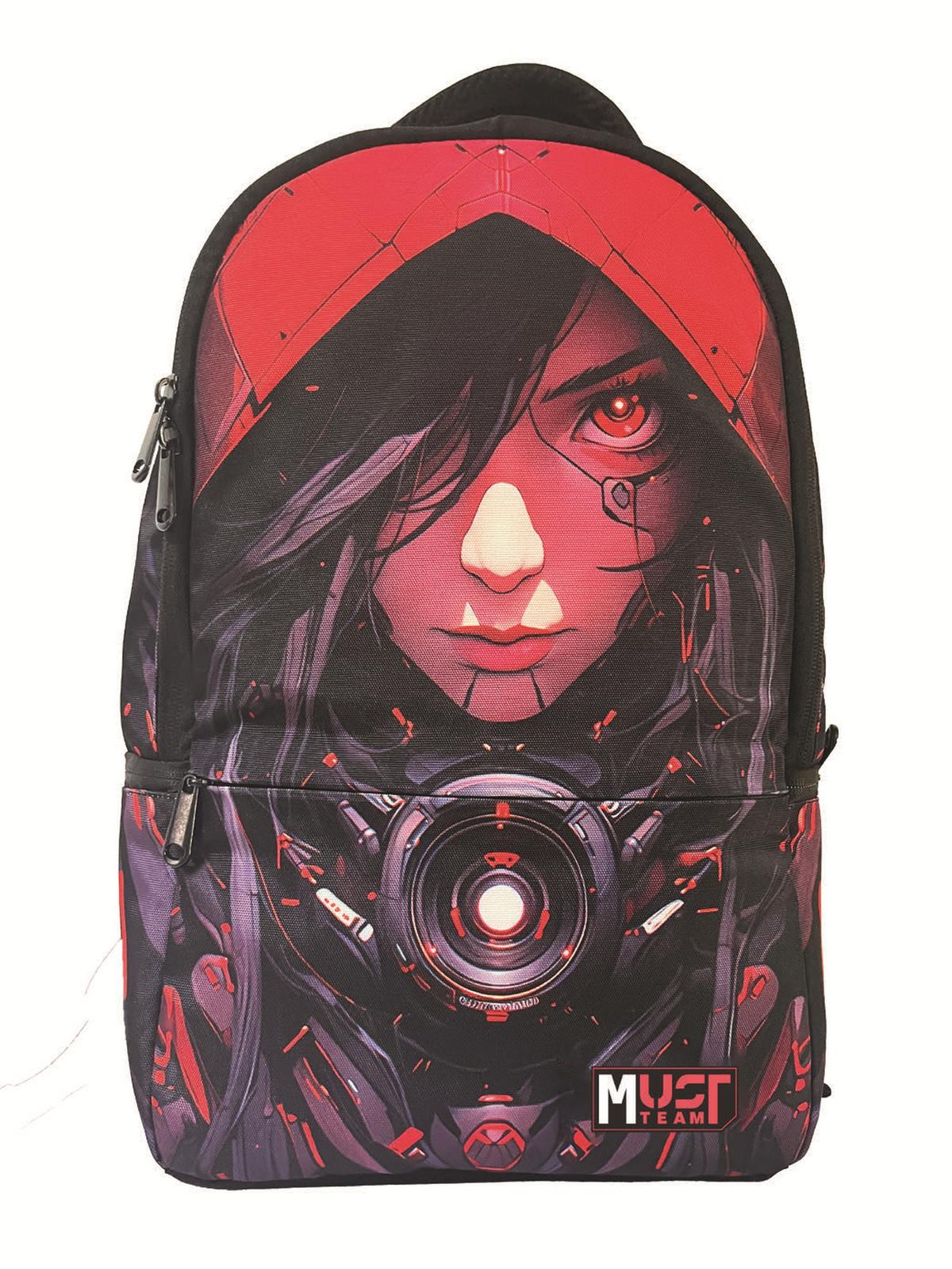 Τσάντα πλάτης Must Art Red Girl