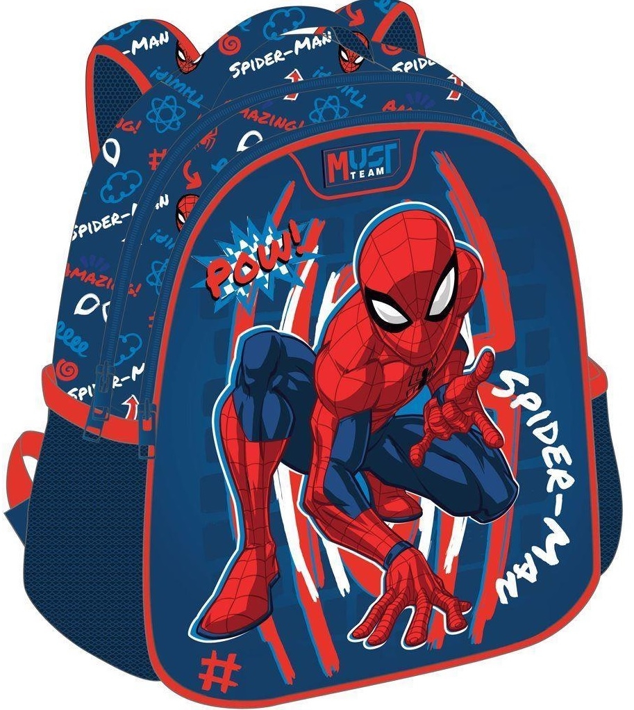 Τσάντα πλάτης νηπιαγωγείου Spiderman - Pow