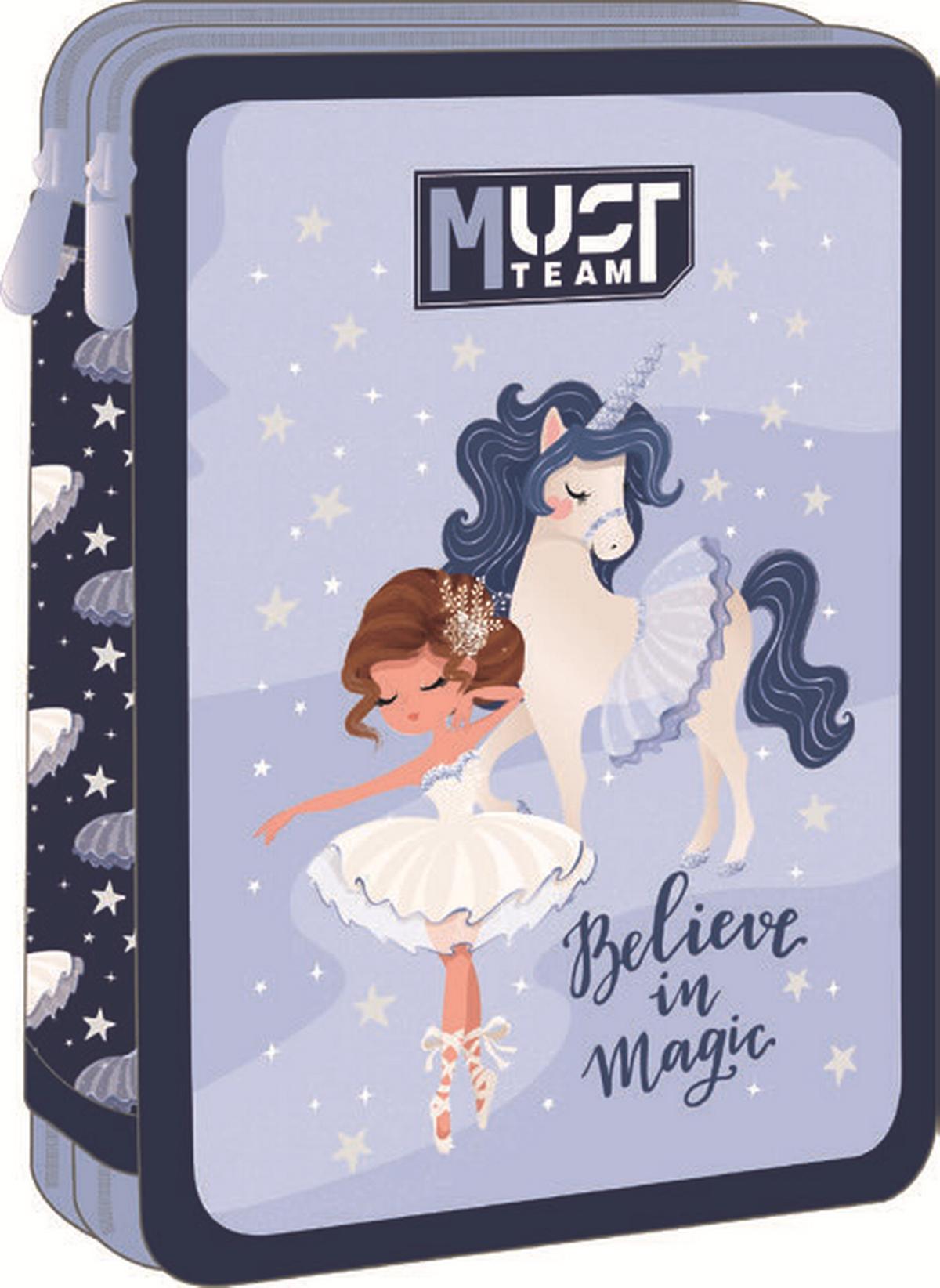 Κασετίνα διπλή γεμάτη Must - Believe in Magic