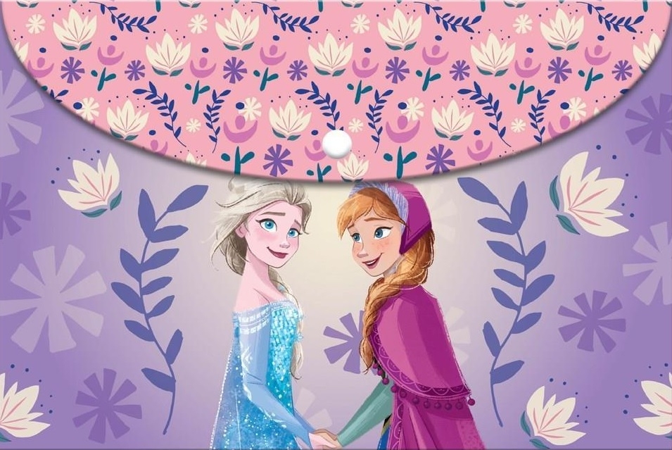 Φάκελος με κουμπί Α4 Frozen