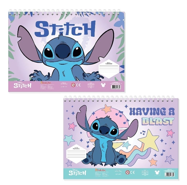 Μπλοκ ζωγραφικής Lilo & Stitch
