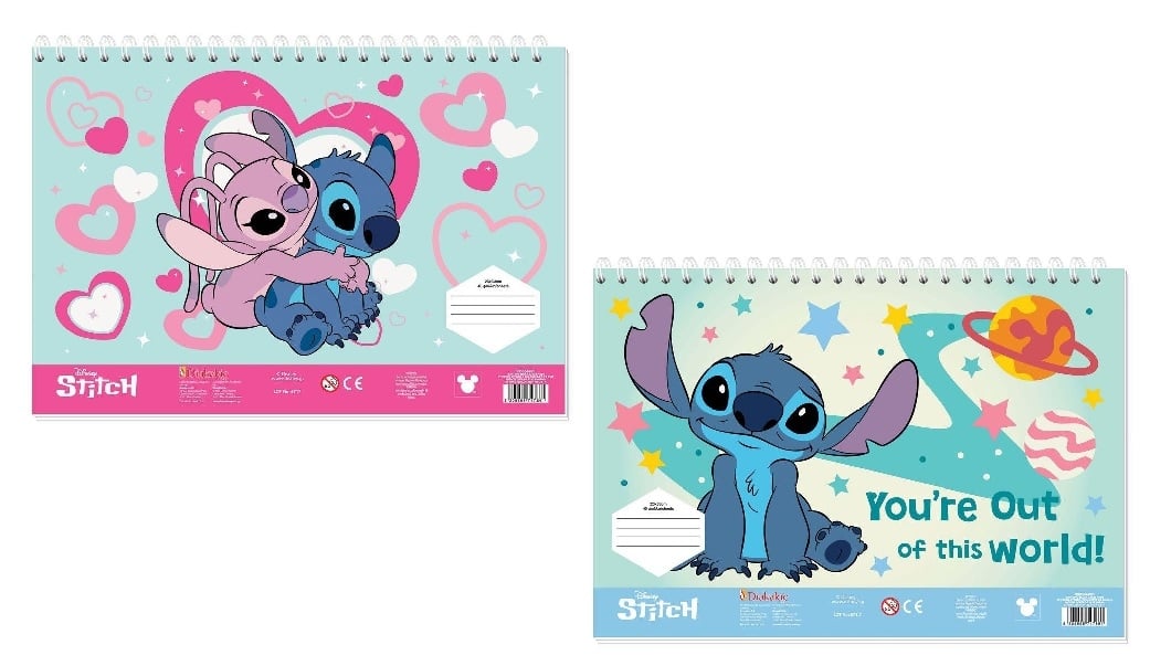 Μπλοκ ζωγραφικής Lilo & Stitch