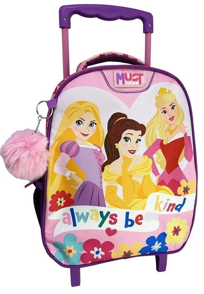 Τσάντα τρόλεϊ νηπιαγωγείου Princess - Always be kind