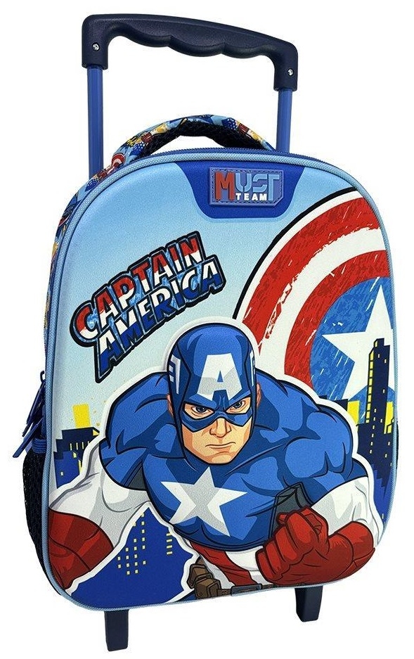 Τσάντα τρόλεϊ νηπιαγωγείου Avengers - Captain America