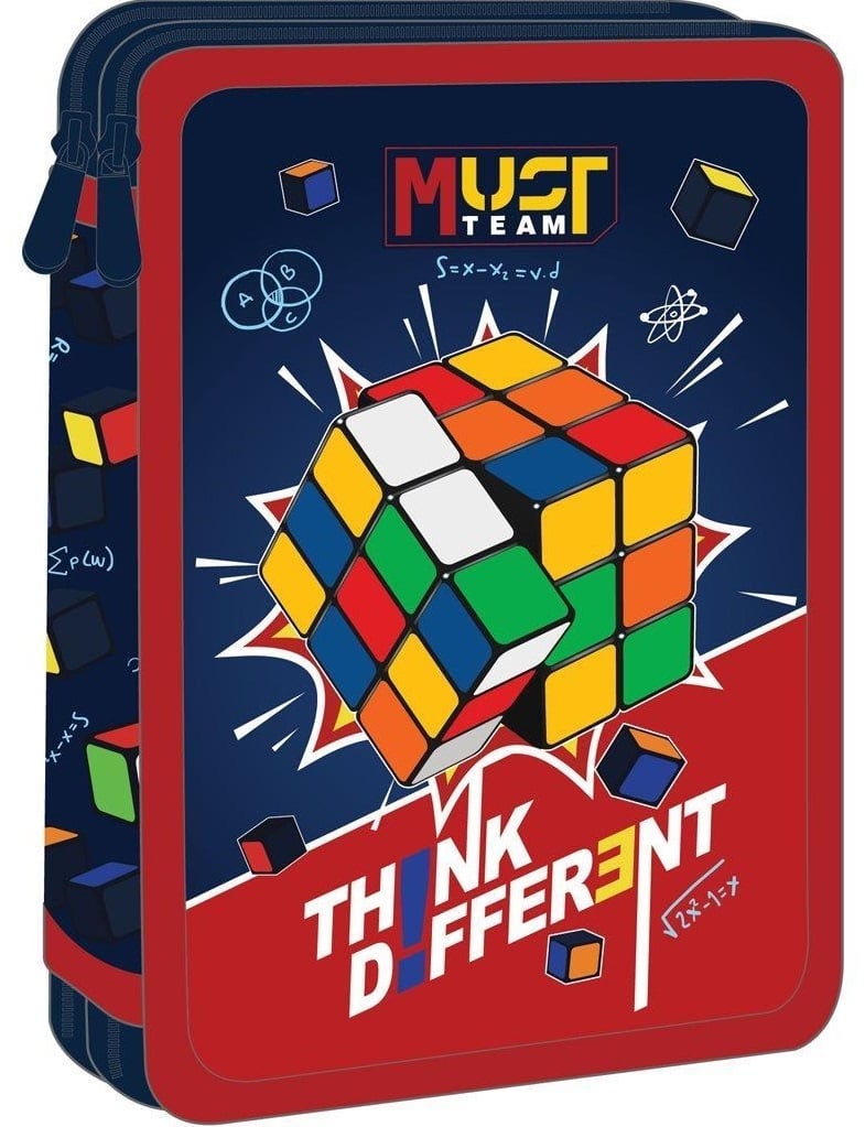 Κασετίνα διπλή γεμάτη Must - Think Different