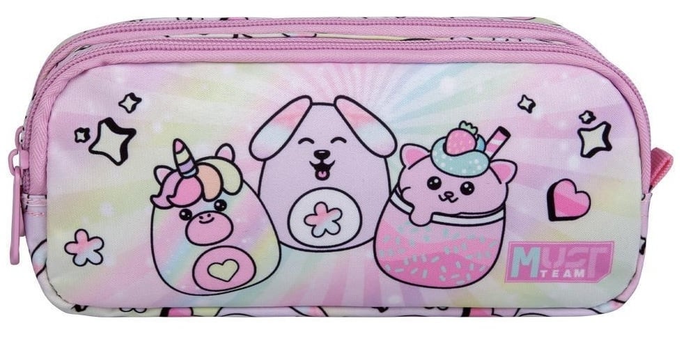 Κασετίνα με 2 θήκες Squishcuties