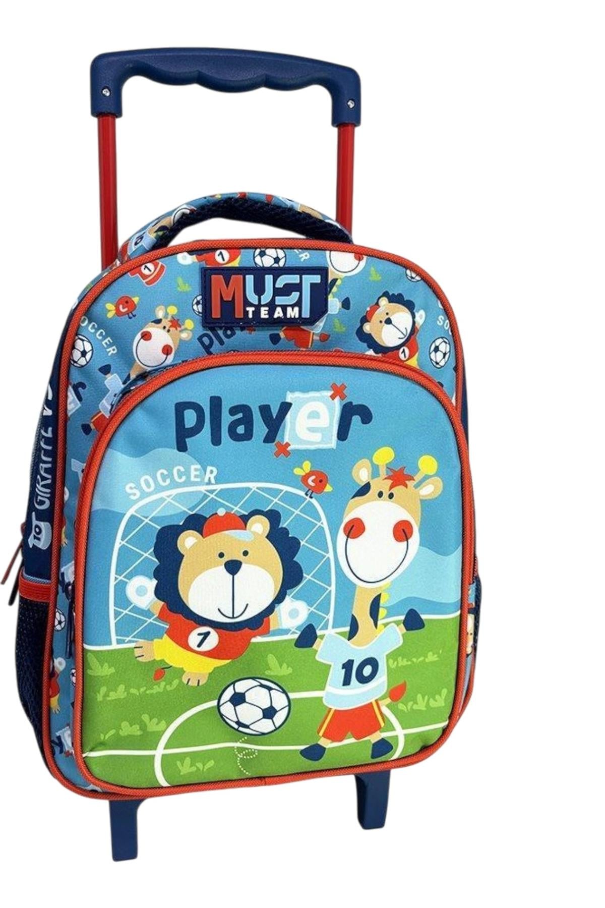 Τσάντα τρόλεϊ νηπιαγωγείου Must - Soccer Player Animals