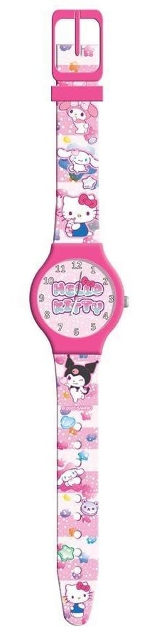 Ρολόι χειρός σε μεταλλικό κουτί - Hello Kitty and friends