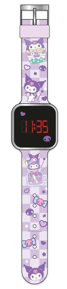 Ρολόι χειρός LED Kuromi