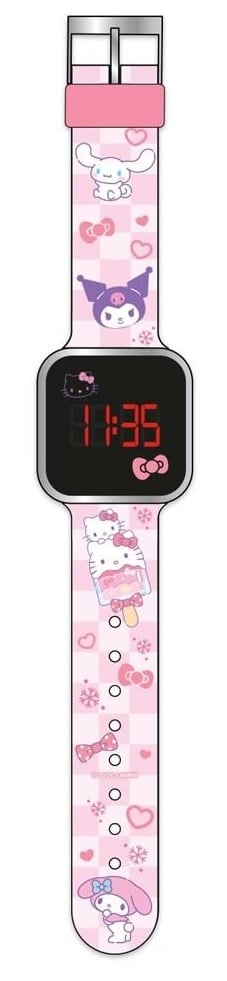 Ρολόι χειρός LED Hello Kitty and friends