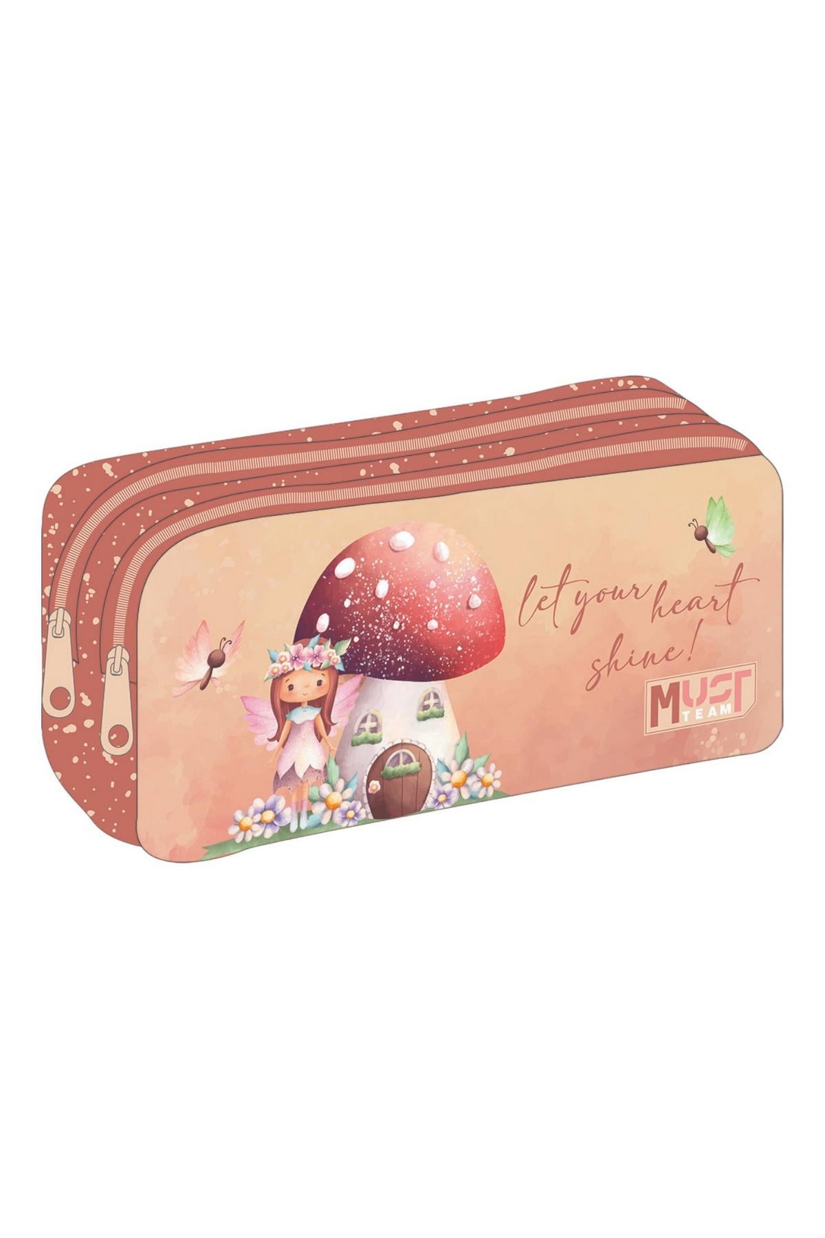 Κασετίνα με 2 θήκες Must - Romantic Fairy (Let your heart shine!)