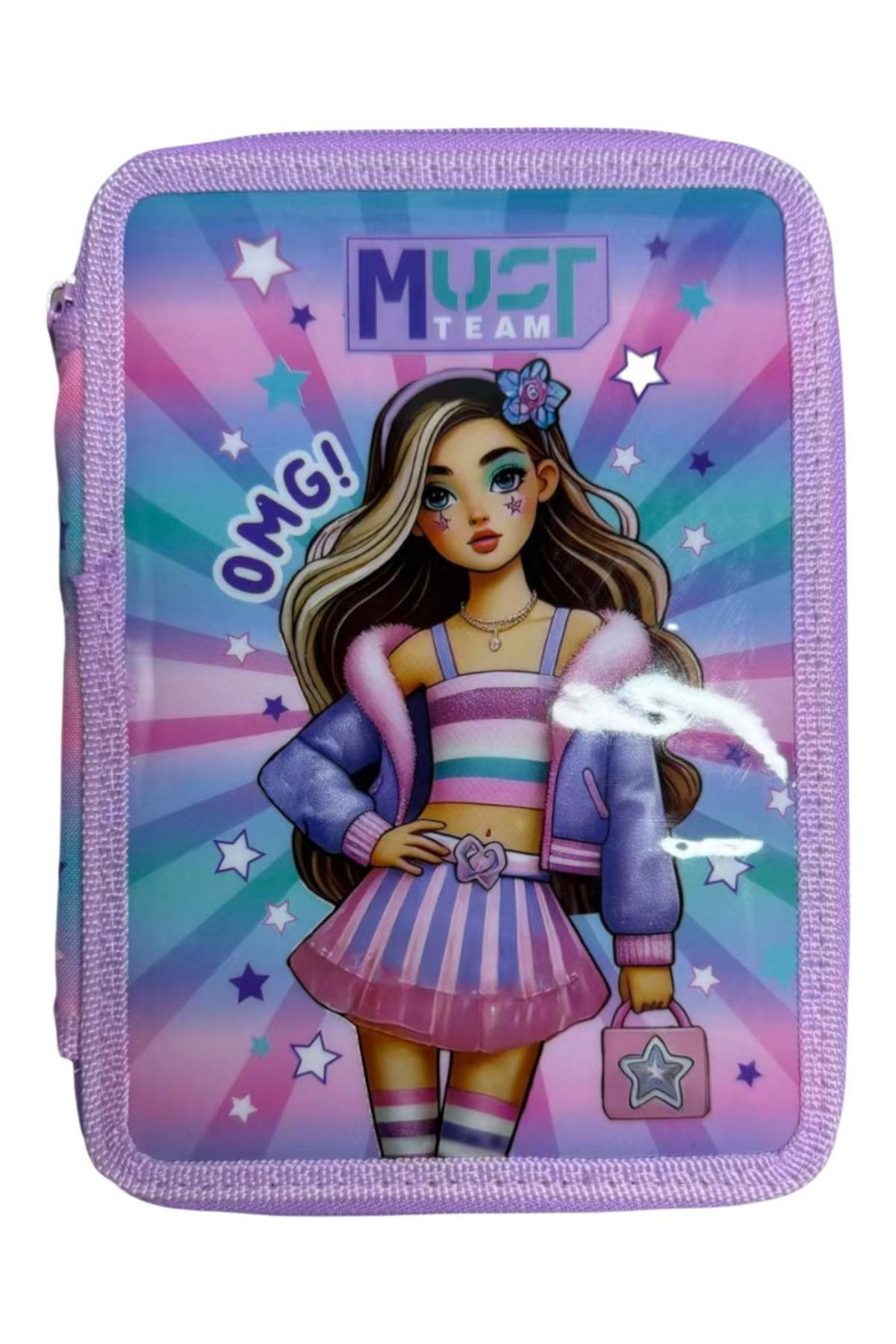 Κασετίνα Διπλή Γεμάτη Must - Fashion Girl: OMG!