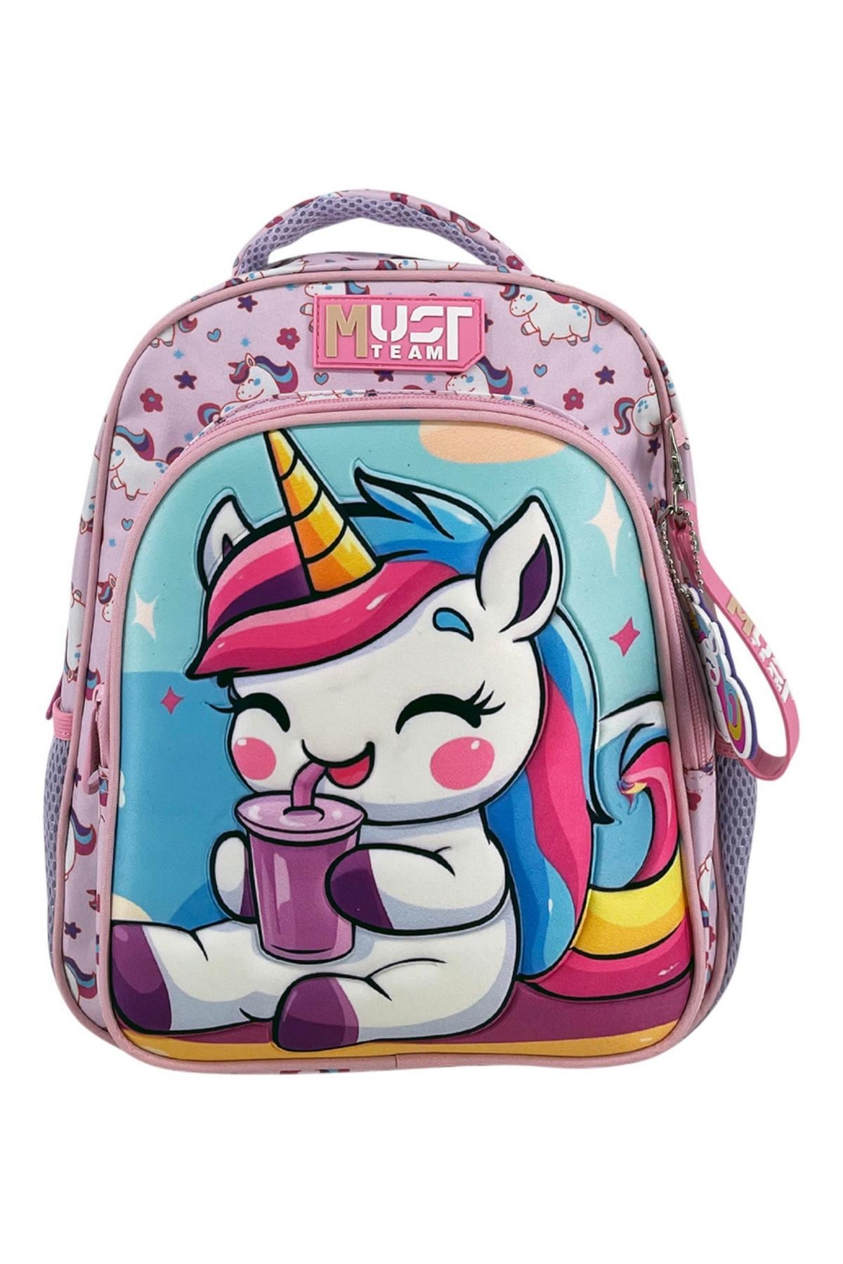 Τσάντα Πλάτης Νηπιαγωγείου Must - Cute Unicorn