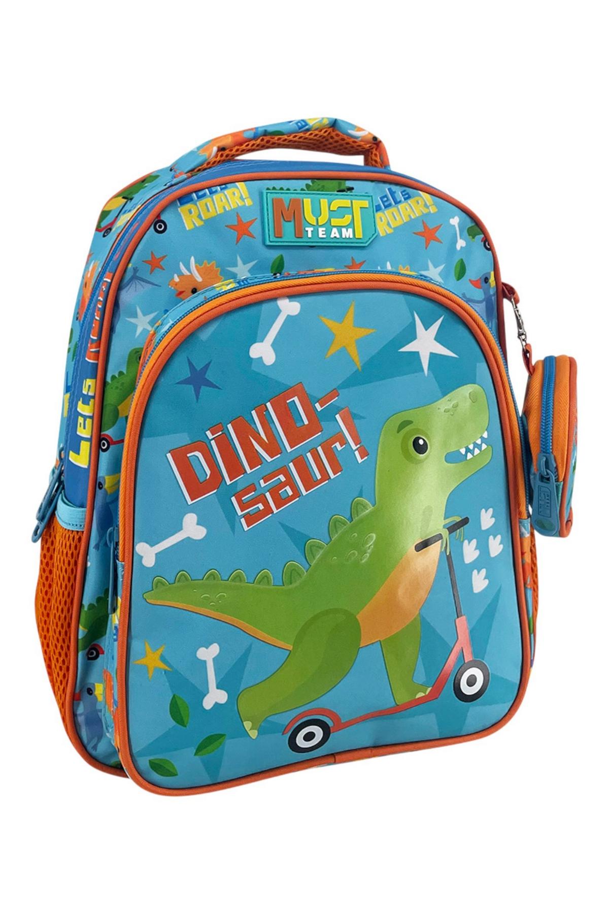 Τσάντα Πλάτης Νηπιαγωγείου Must - Dinosaur! (in Scooter)