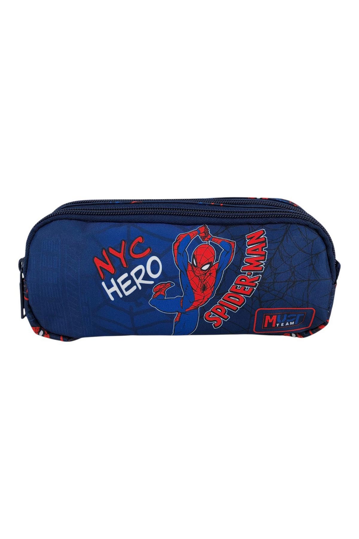 Κασετίνα με 2 θήκες Spiderman - NYC Hero
