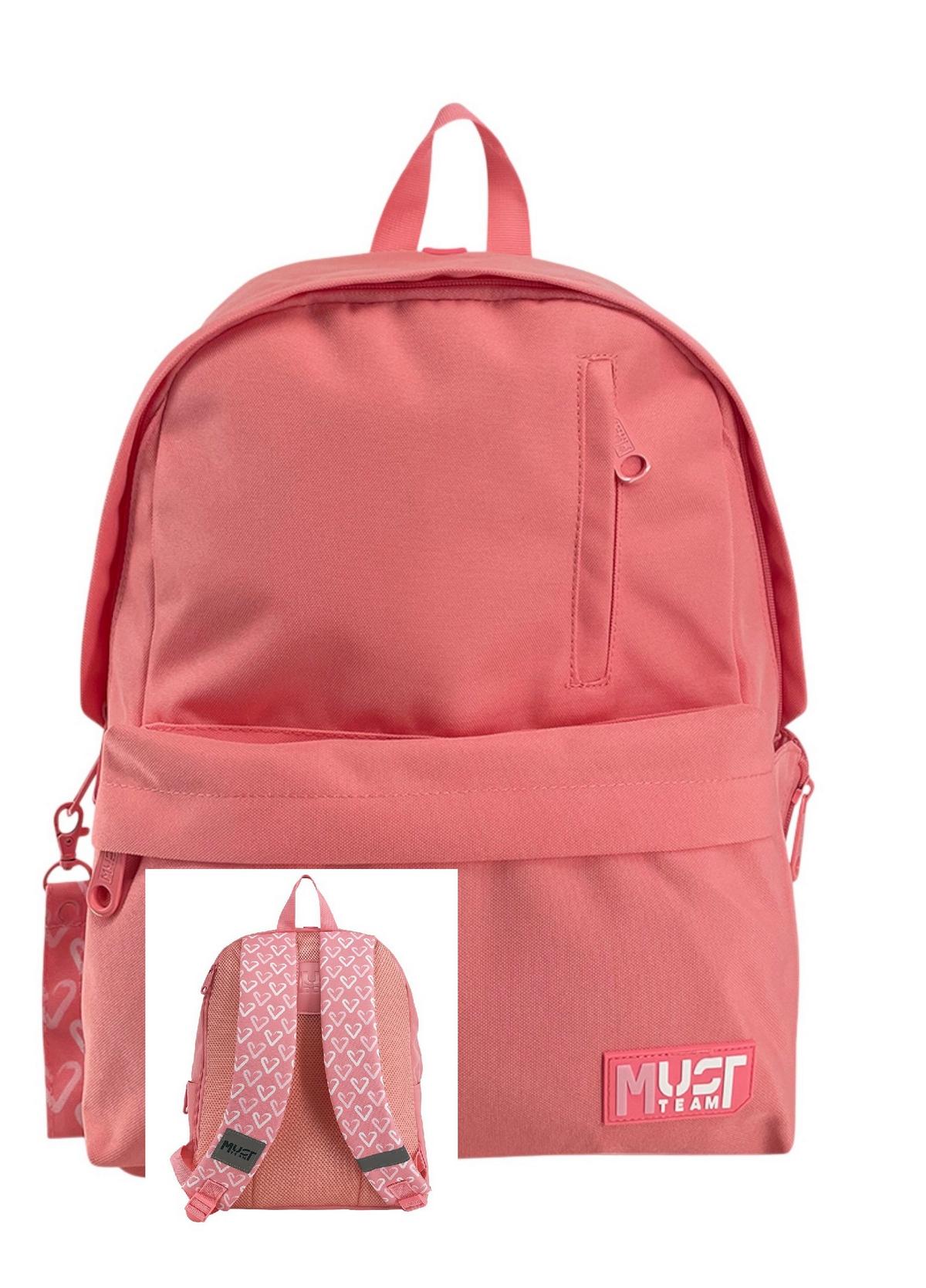 Τσάντα πλάτης Must Inspirations - Pink Hearts